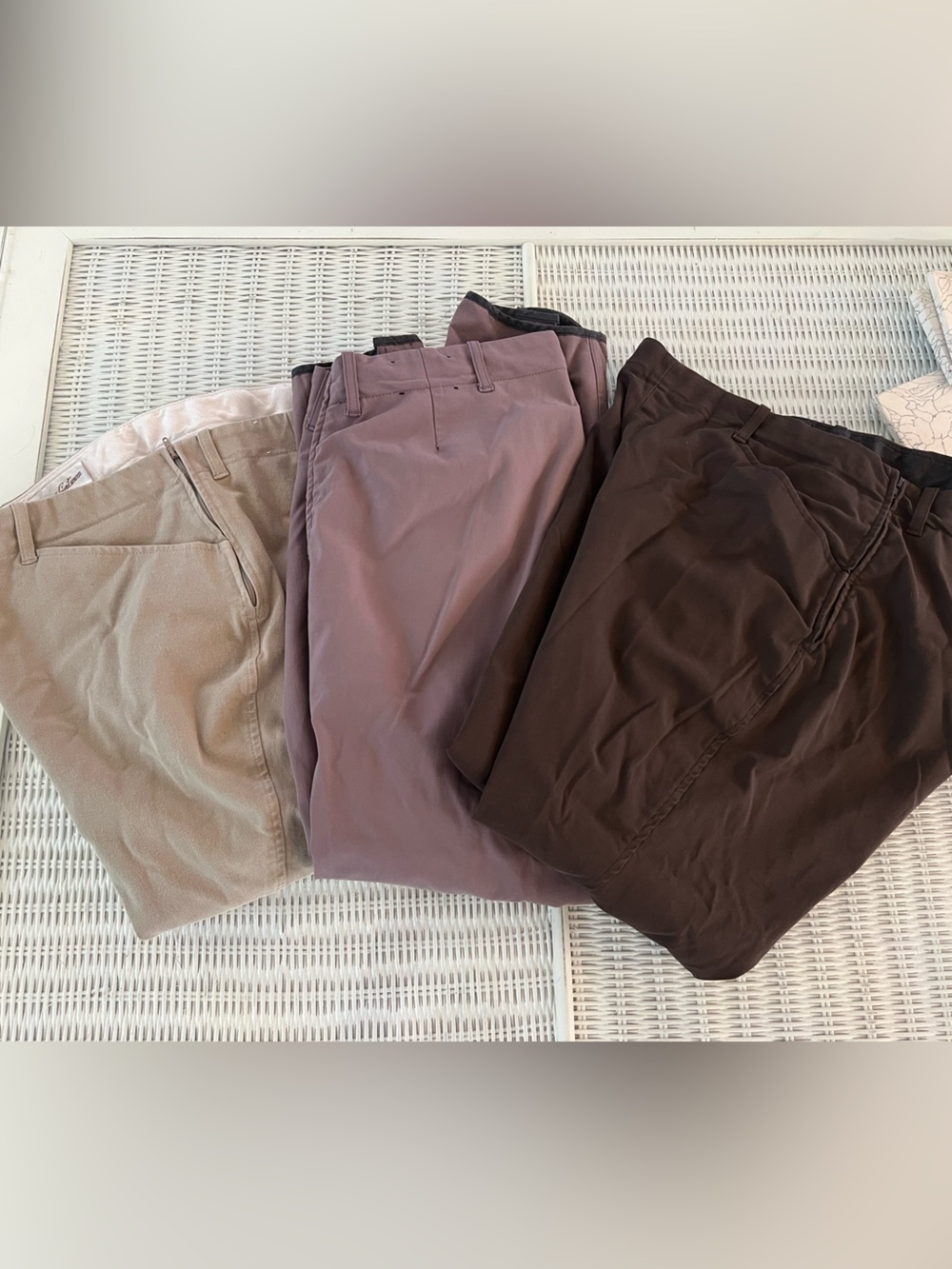 The Tailored Sportsman English Riding Habits breeches in size 36 set of 3